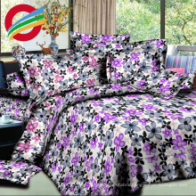 high quality 3d woven printed home textile bed sheet set